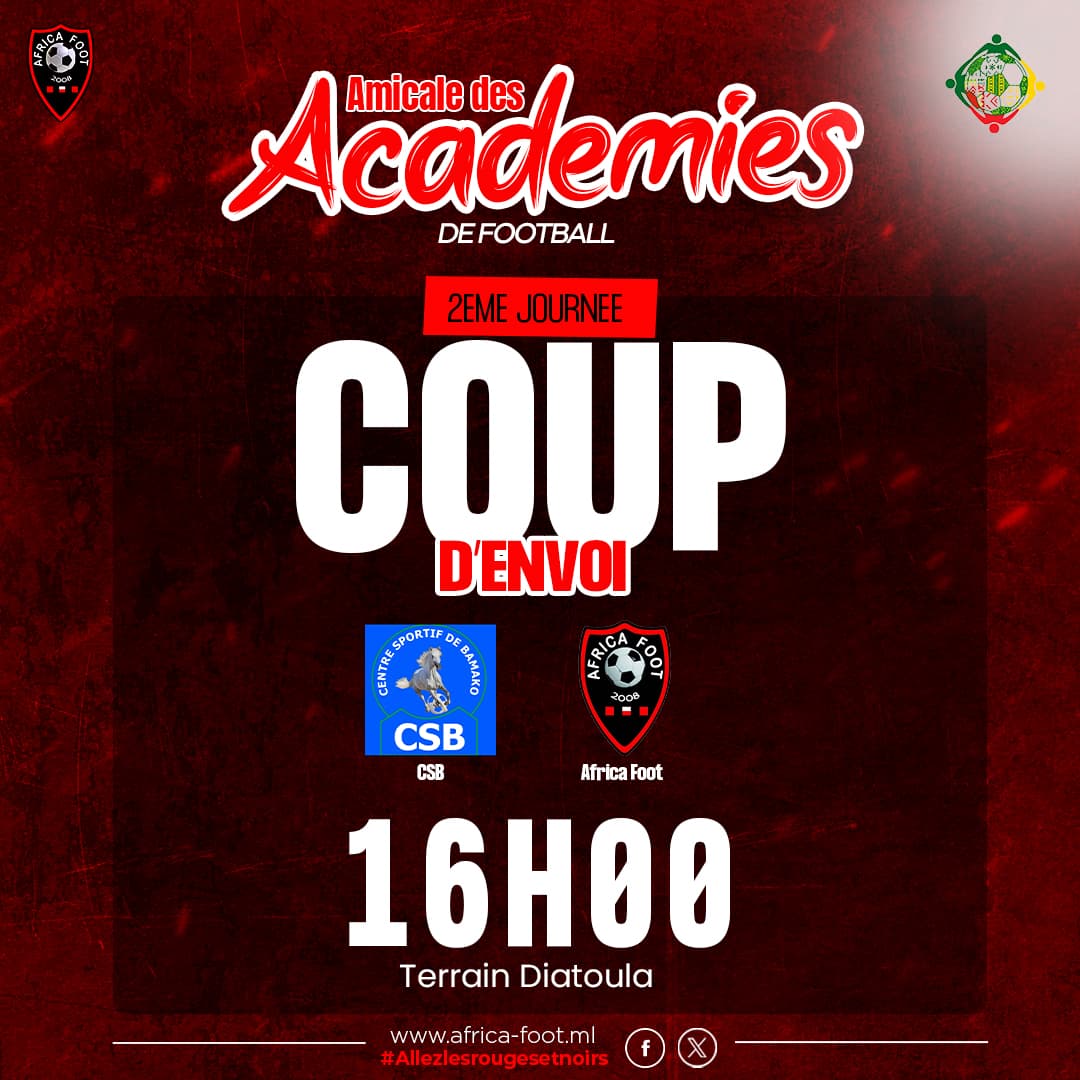 Coup d'envoi du tournoi Inter Académie